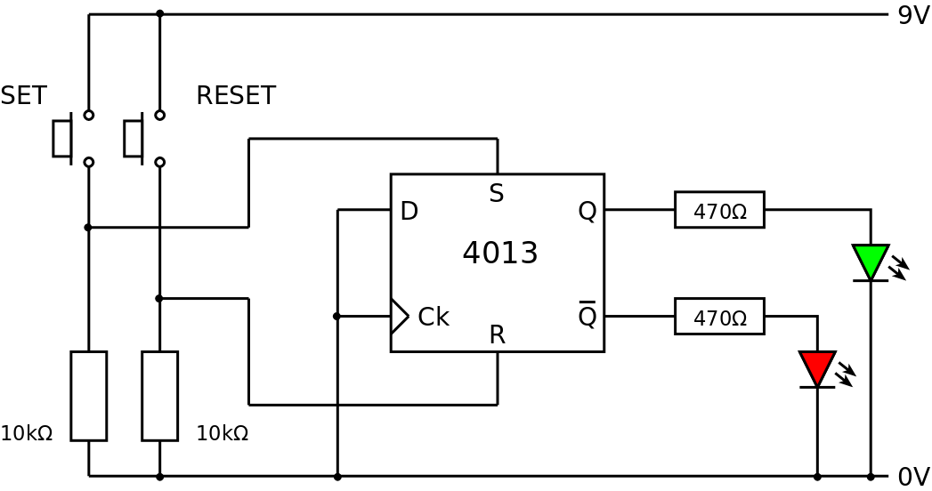 4013 test circuit